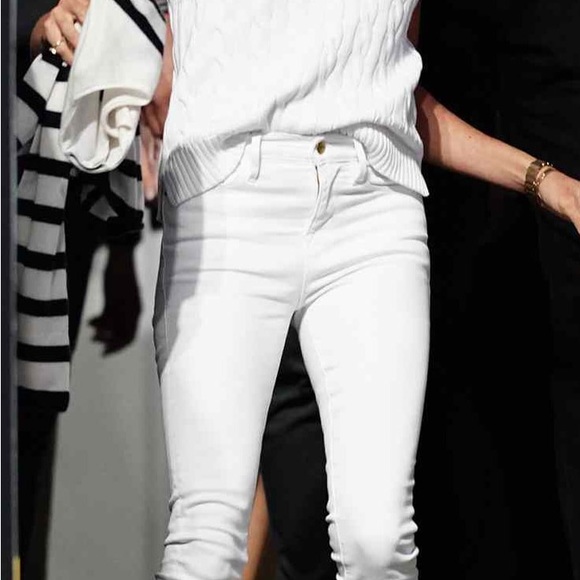 Frame Le Skinny de Jeanne Crop - Picture 2 of 7